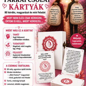 Sorsnavigátorok – Tudatos párkapcsolat kártyák