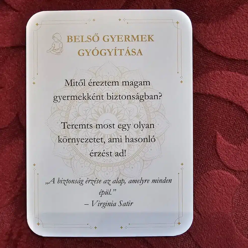 Sorsnavigátorok 182 nap önmagammal kártyapakli