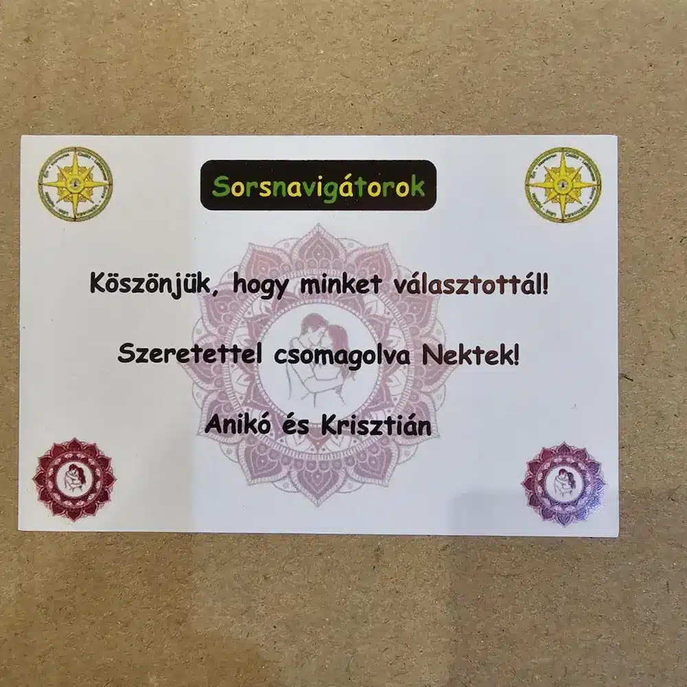 Sorsnavigátorok – Tudatos párkapcsolat kártyák - Image 8